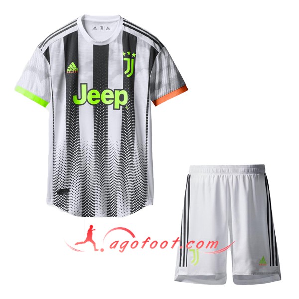 Maillot Foot Juventus Adidas et Palace Collaboré Edition Speciale Enfants Domicile 19/20