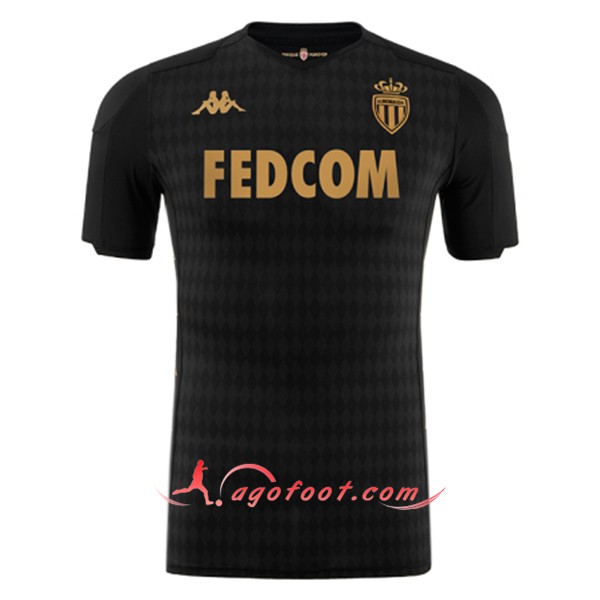 Maillot Foot AS Monaco Exterieur Personnalisé Floqué 19/20
