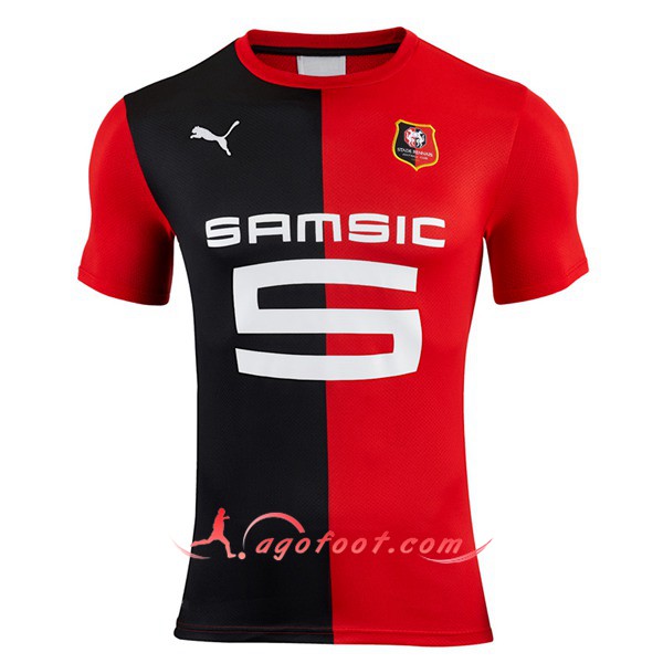 Maillot Foot Stade Rennais Domicile Personnalisé Floqué 19/20
