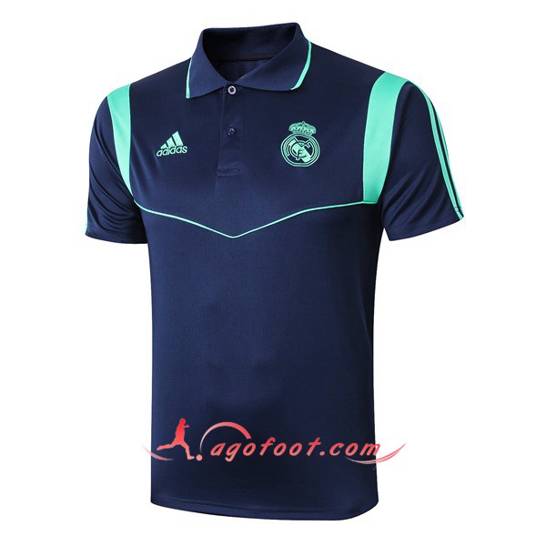 Polo Foot Real Madrid Bleu Fonce 19/20