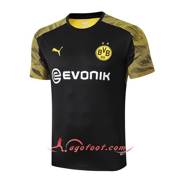 Training T-Shirts Dortmund BVB Noir 19/20