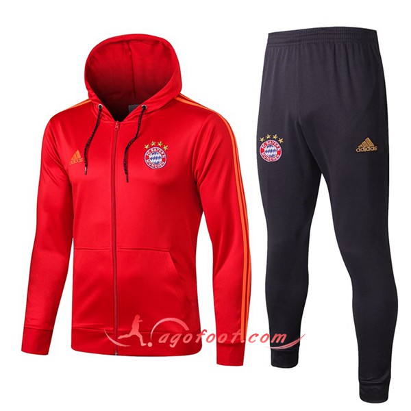 veste bayern rouge