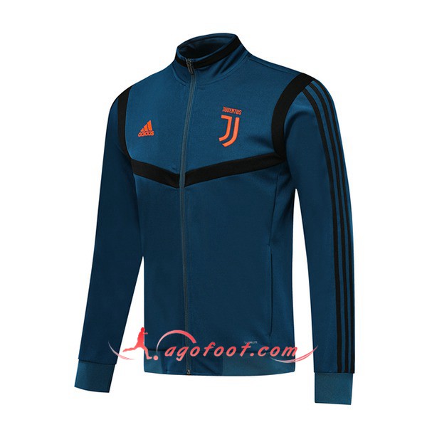 Nouveau Veste Foot Juventus Bleu Fonce 19/20