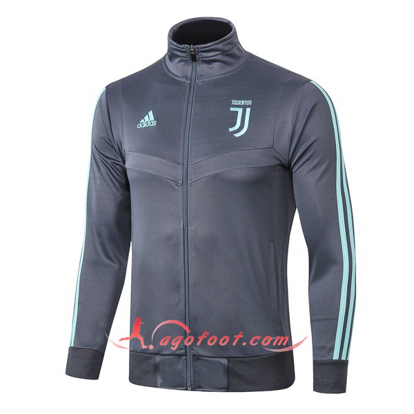 Nouveau Veste Foot Juventus Gris 19/20