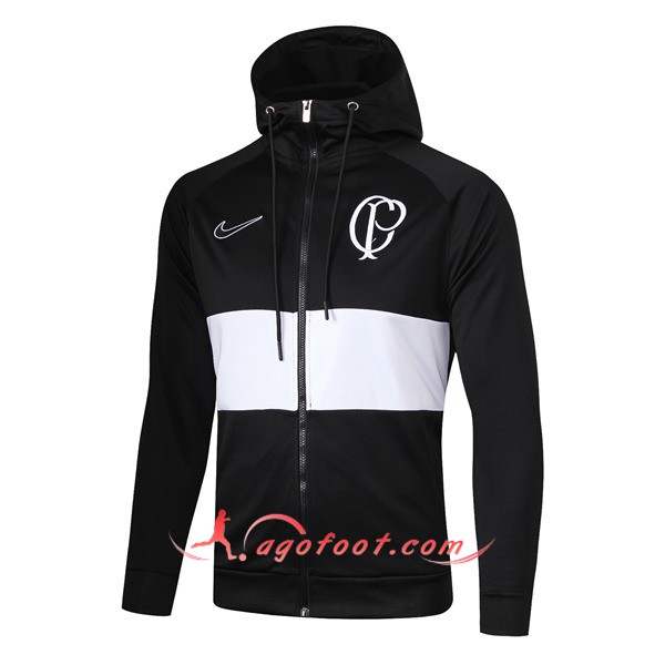 Nouveau Veste Coupe Corinthians Noir 19/20