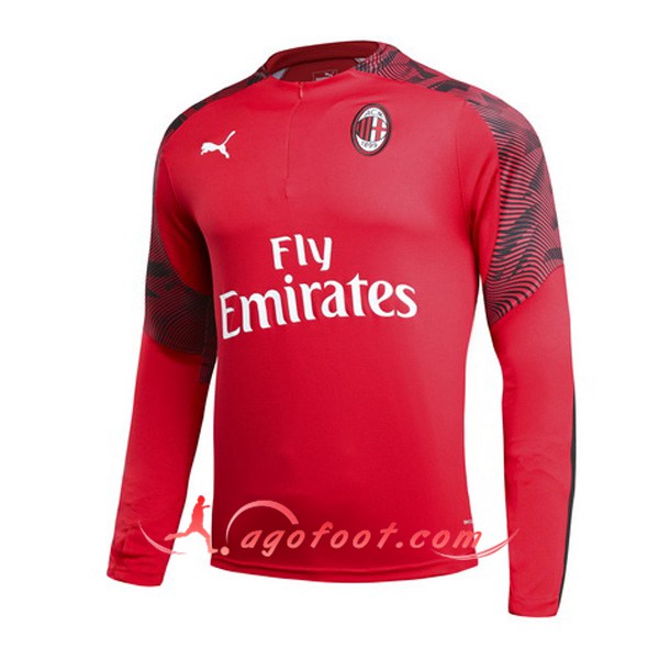 Nouveau Training Sweatshirt Milan AC Rouge 19/20