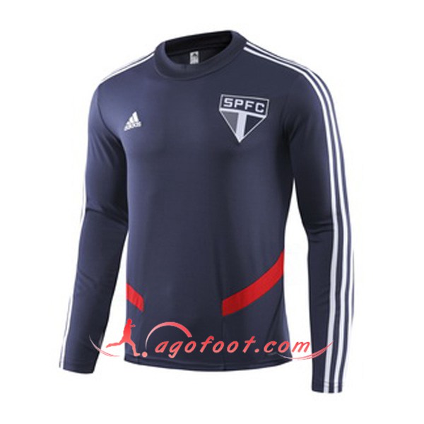 Nouveau Training Sweatshirt Sao Paulo FC Cyan Fonce 19/20