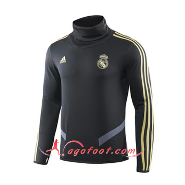 Nouveau Training Sweatshirt Real Madrid Noir 19/20