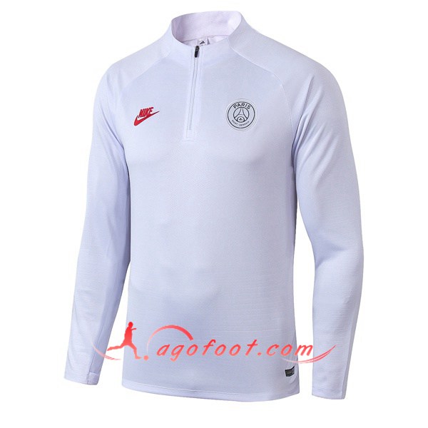 Nouveau Training Sweatshirt PSG Blanc 19/20