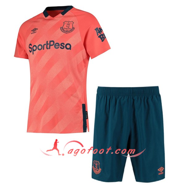 Ensemble Maillots Foot Everton Enfants Exterieur Personnalisé 19/20