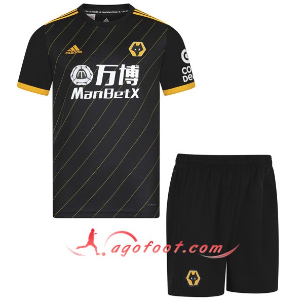 Ensemble Maillots Foot Wolves Enfants Exterieur Personnalisé 19/20