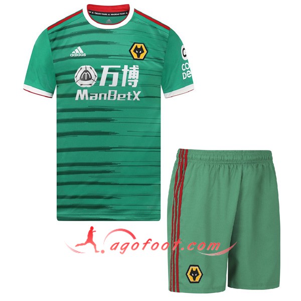 Ensemble Maillots Foot Wolves Enfants Third Personnalisé 19/20