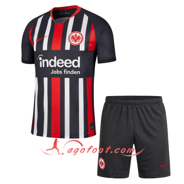Ensemble Maillots Foot Eintracht Frankfurt Enfants Domicile Personnalisé 19/20 Ensemble Maillots Foot Eintracht Frankfurt Enfants Domicile Personnalisé 19/20
