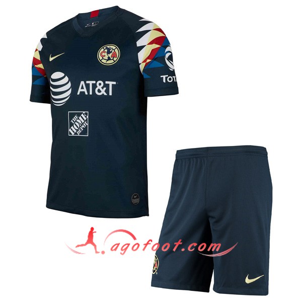 Ensemble Maillots Foot Club America Enfants Exterieur Personnalisé 19/20