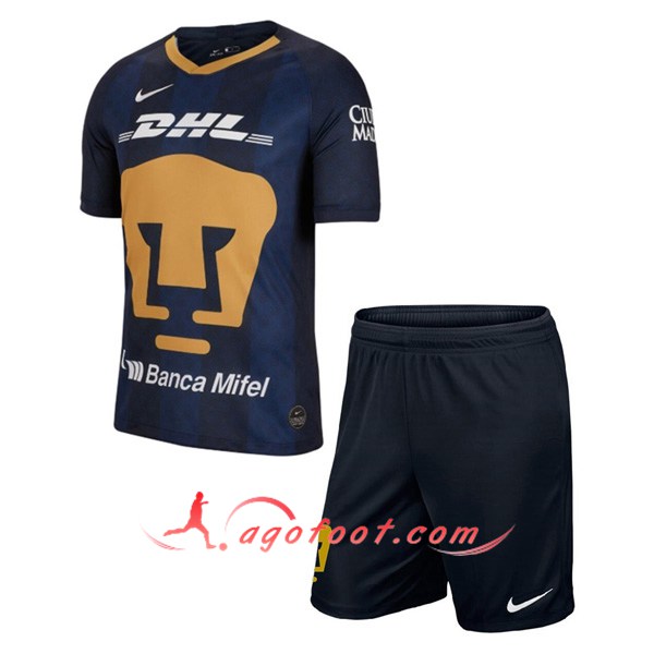 Ensemble Maillots Foot Pumas UNAM Enfants Exterieur Personnalisé 19/20
