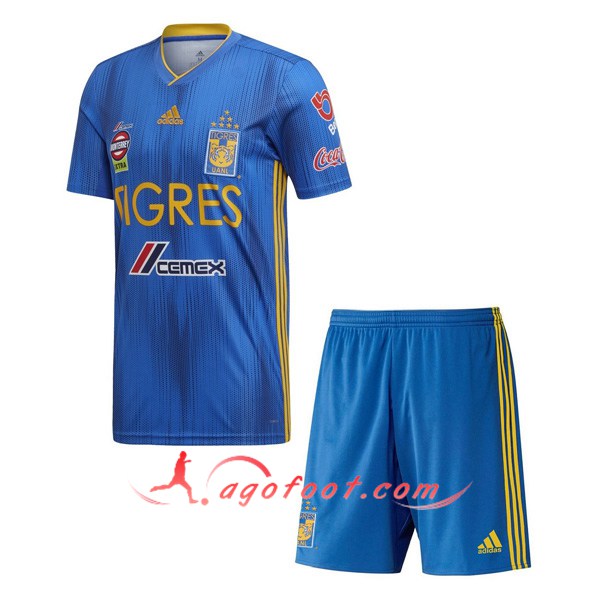 Ensemble Maillots Foot Tigres UANL Enfants Exterieur Personnalisé 19/20