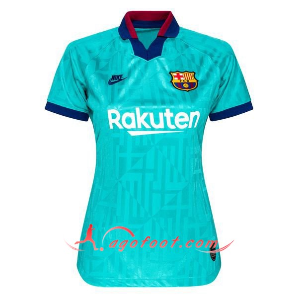 Maillot Foot FC Barcelone Femme Third Personnalisé Floqué 2019 2020
