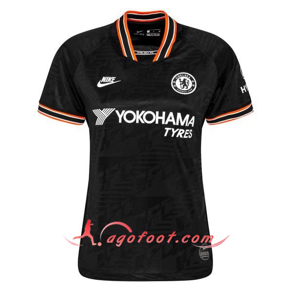 Maillot Foot FC Chelsea Femme Third Personnalisé Floqué 2019 2020