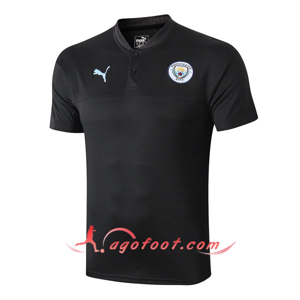 Polo Foot Manchester City Noir 19/20