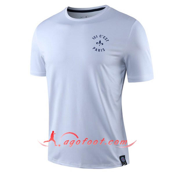 Training T-Shirts PSG Blanc 19/20