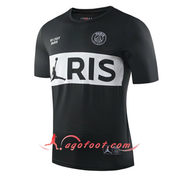 Training T-Shirts PSG Pairs Noir 19/20