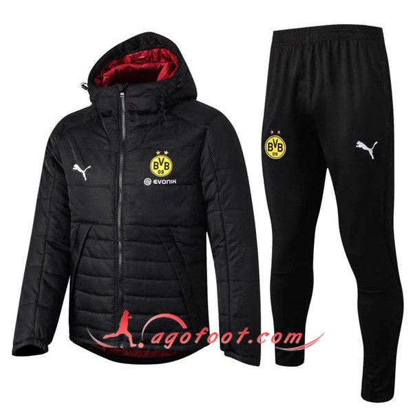 Doudoune du Dortmund BVB Homme Noir 19/20