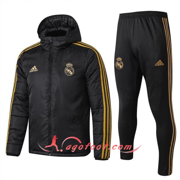 Doudoune du Real Madrid Homme Noir 19/20