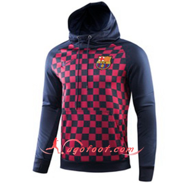 Nouveau Veste A Capuche FC Barcelone Bleu Royal 19/20