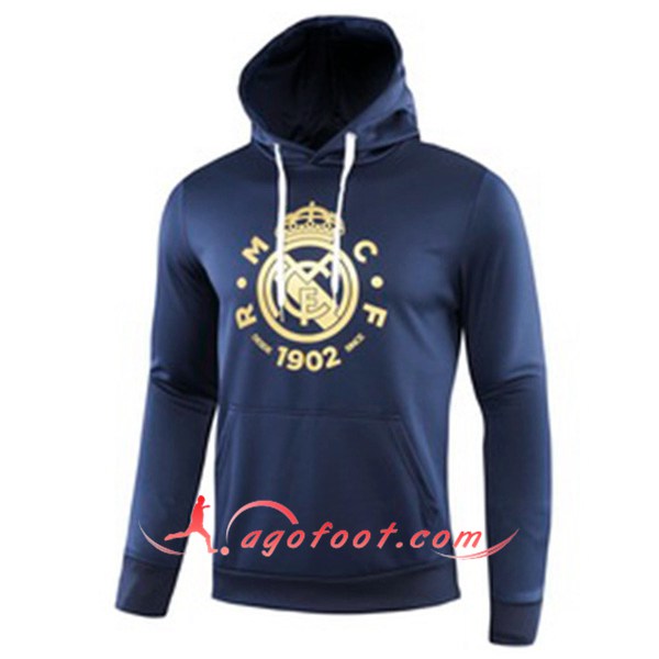 Nouveau Veste A Capuche Real Madrid Noir 19/20