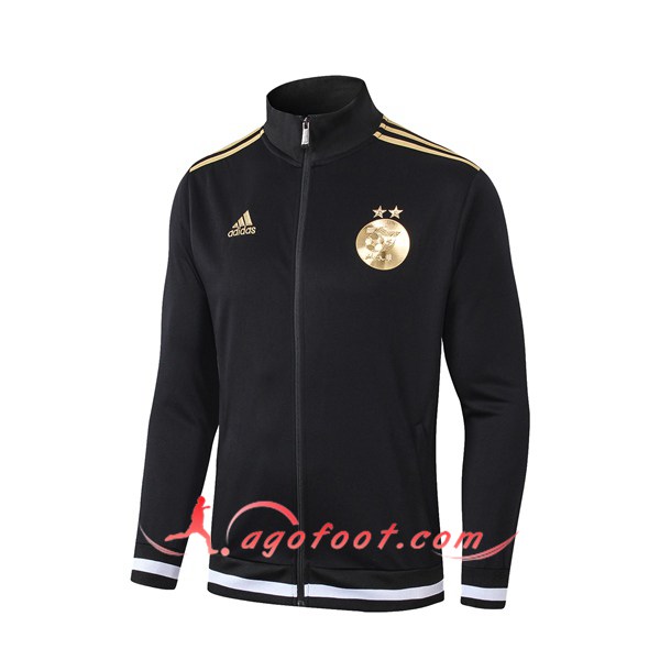 Nouveau Veste Foot Algerie Noir 19/20