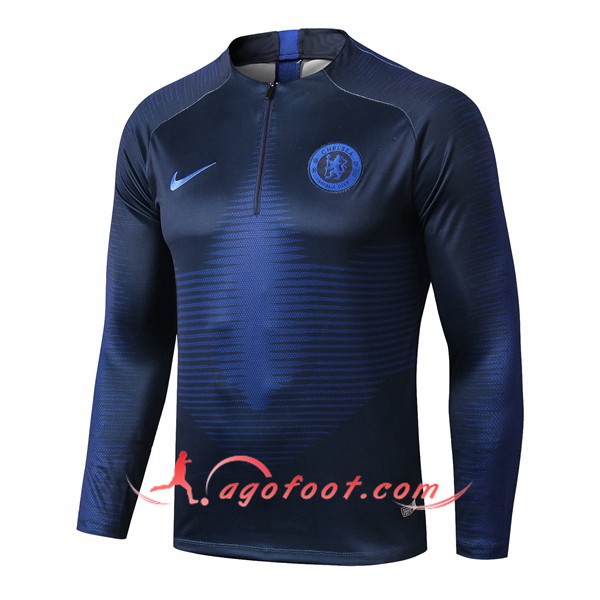 Nouveau Training Sweatshirt FC Chelsea Bleu Saphir 19/20