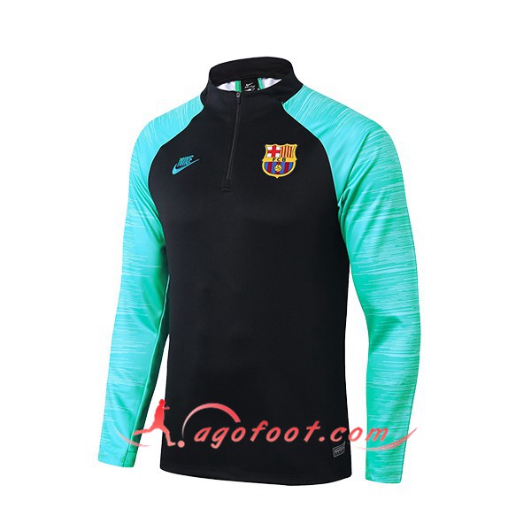 Nouveau Training Sweatshirt FC Barcelone Beko Vert Noir 19/20