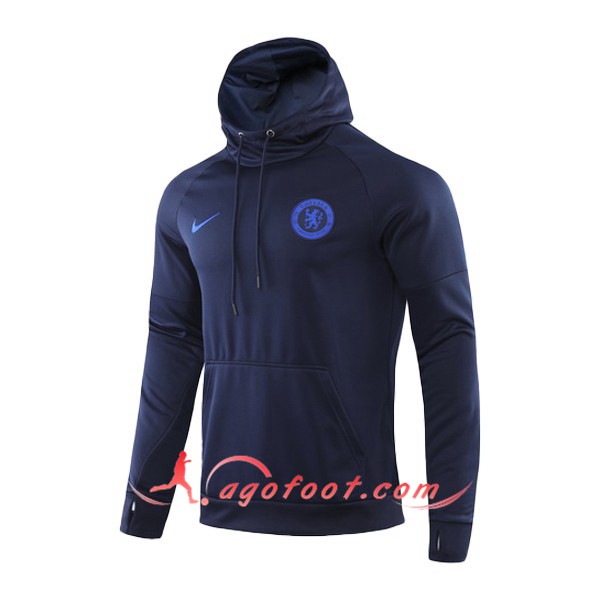 Nouveau Training Sweatshirt Capuche FC Chelsea Noir 19/20
