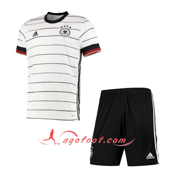 Ensemble Maillot Equipe De Allemagne Enfants Domicile Personnalisé Floqué 20 21