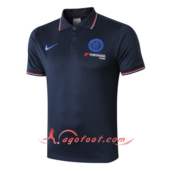 Polo Foot FC Chelsea Bleu Saphir 19/20
