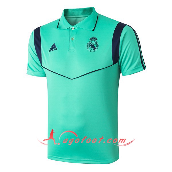 Polo Foot Real Madrid Vert 19/20