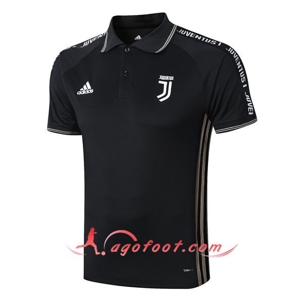 Polo Foot Juventus Noir 19/20