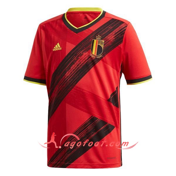 Maillot Equipe De Belgique Domicile Personnalisé Floqué 20/21