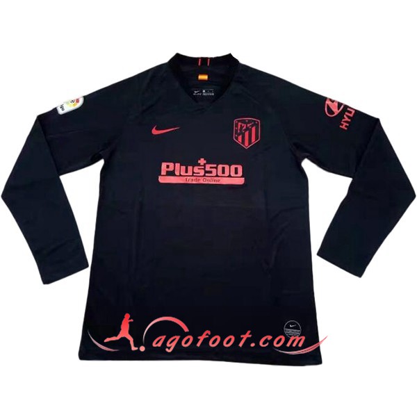 Maillot Foot Atletico Madrid Exterieur Manche longue Personnalisé Floqué 19/20