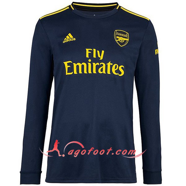 Maillot Foot Arsenal Third Manche longue Personnalisé Floqué 19/20