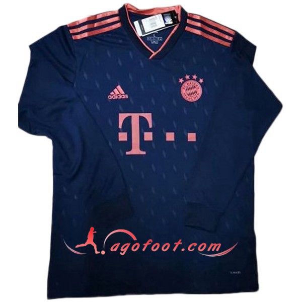 Maillot Foot Bayern Munich Third Manche longue Personnalisé Floqué 19/20