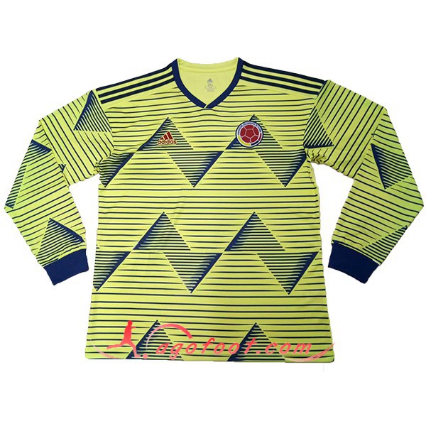 Maillot colombie manche longue hotsell