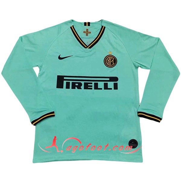 Maillot Foot Inter Milan Exterieur Manche longue Personnalisé Floqué 19/20
