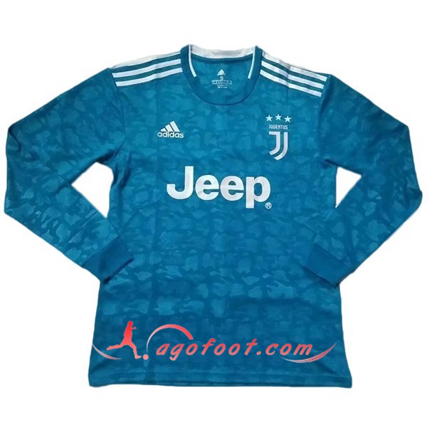 Maillot Foot Juventus Third Manche longue Personnalisé Floqué 19/20