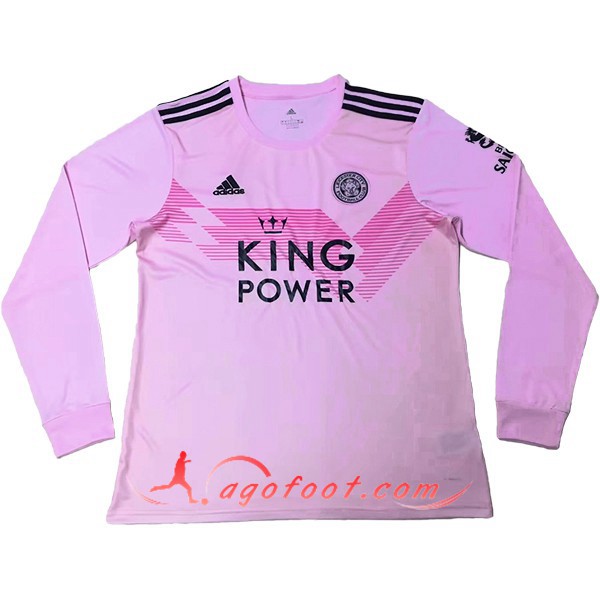 Maillot Foot Leicester City Exterieur Manche longue Personnalisé Floqué 19/20