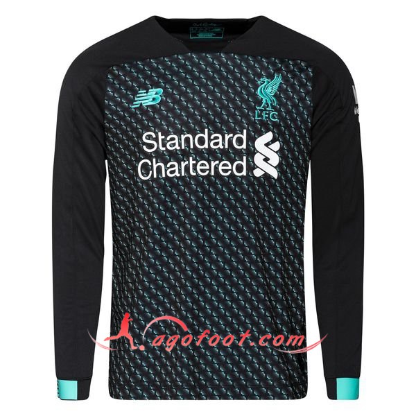 Maillot Foot FC Liverpool Third Manche longue Personnalisé Floqué 19/20