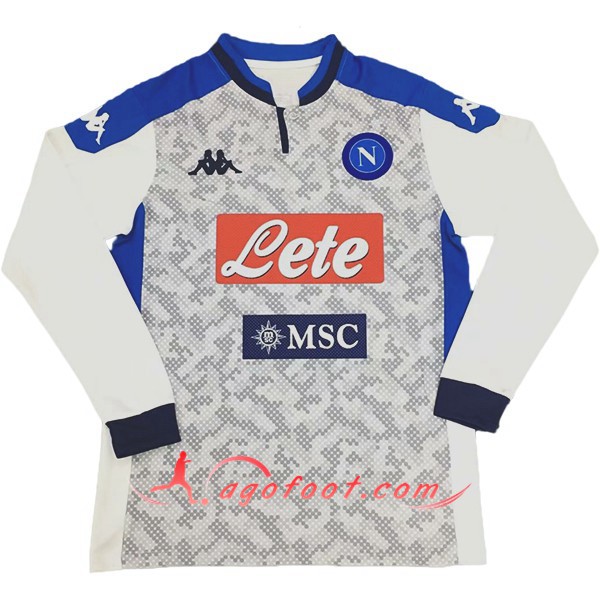 Maillot Foot SSC Naples Third Manche longue Personnalisé Floqué 19/20