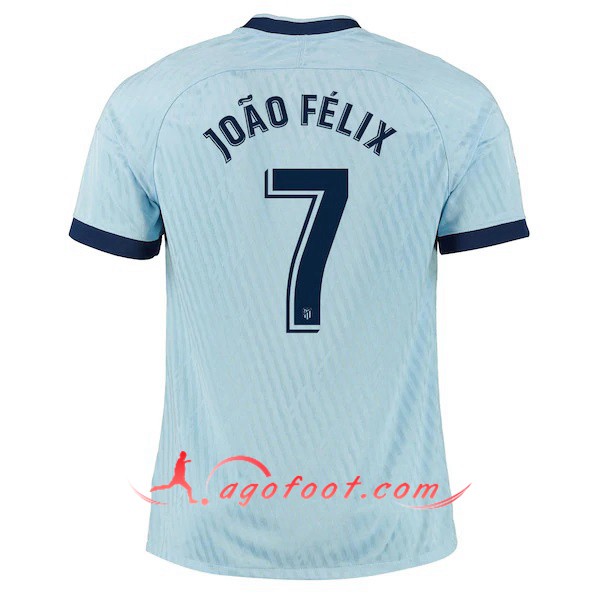Maillot Foot Atletico Madrid (JOAO FELIX 7) Third Floqué 19/20