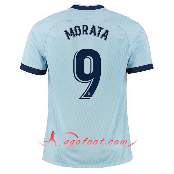 Maillot Foot Atletico Madrid (MORATA 9) Third Floqué 19/20