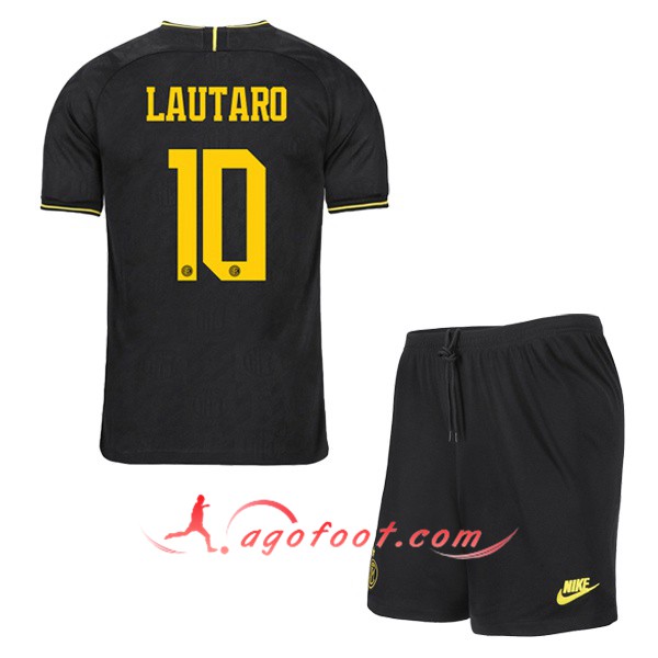 Ensemble Maillots Foot Inter Milan (LAUTARO 10) Enfant Third 19/20